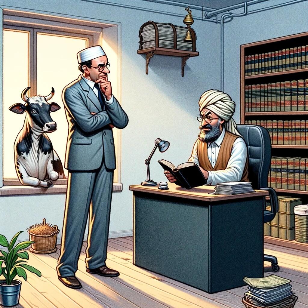 The Judge and His Cow